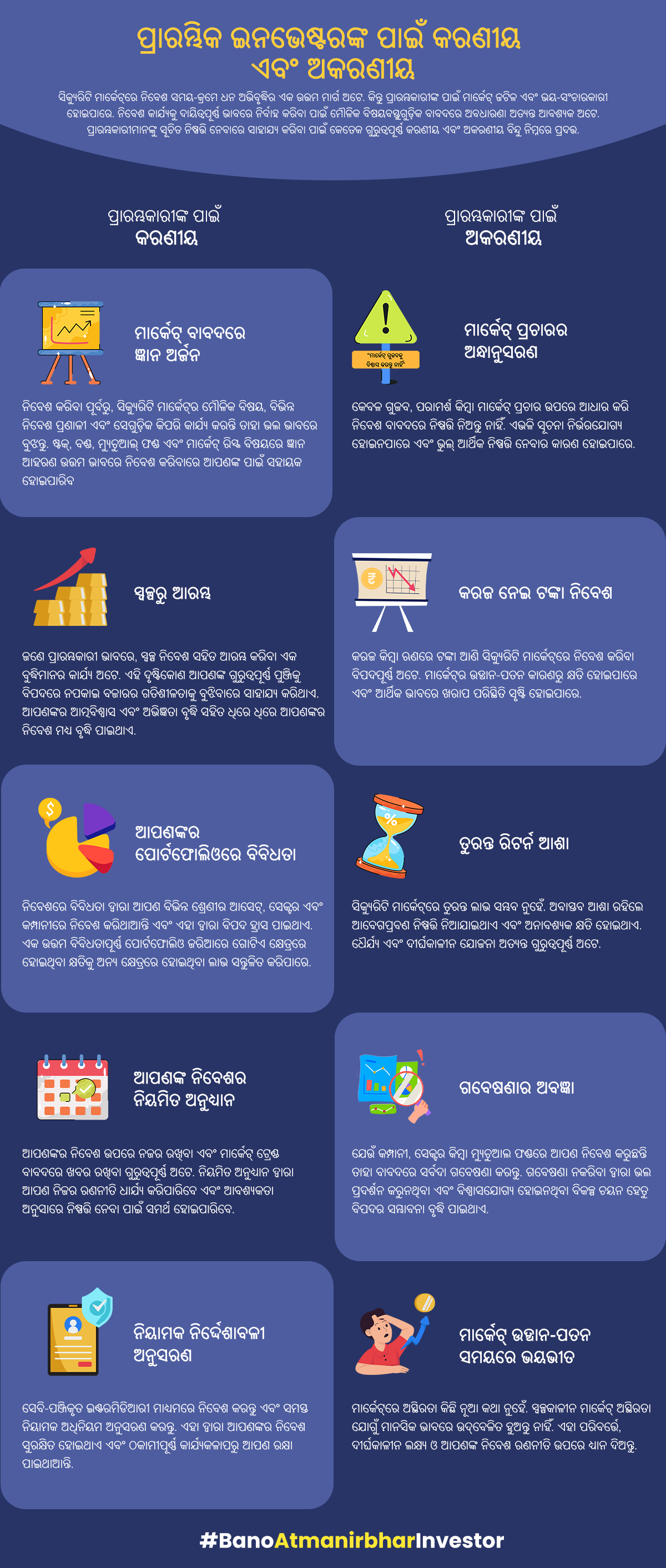Investor Do'S And Don'Ts Guidelines
